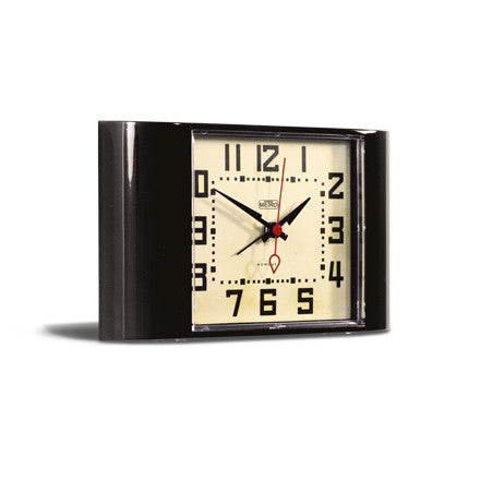 Newgate Luggage Galvanised Wall Clock - Black – Modern Quests
